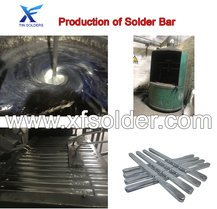 Production of Solder Bar