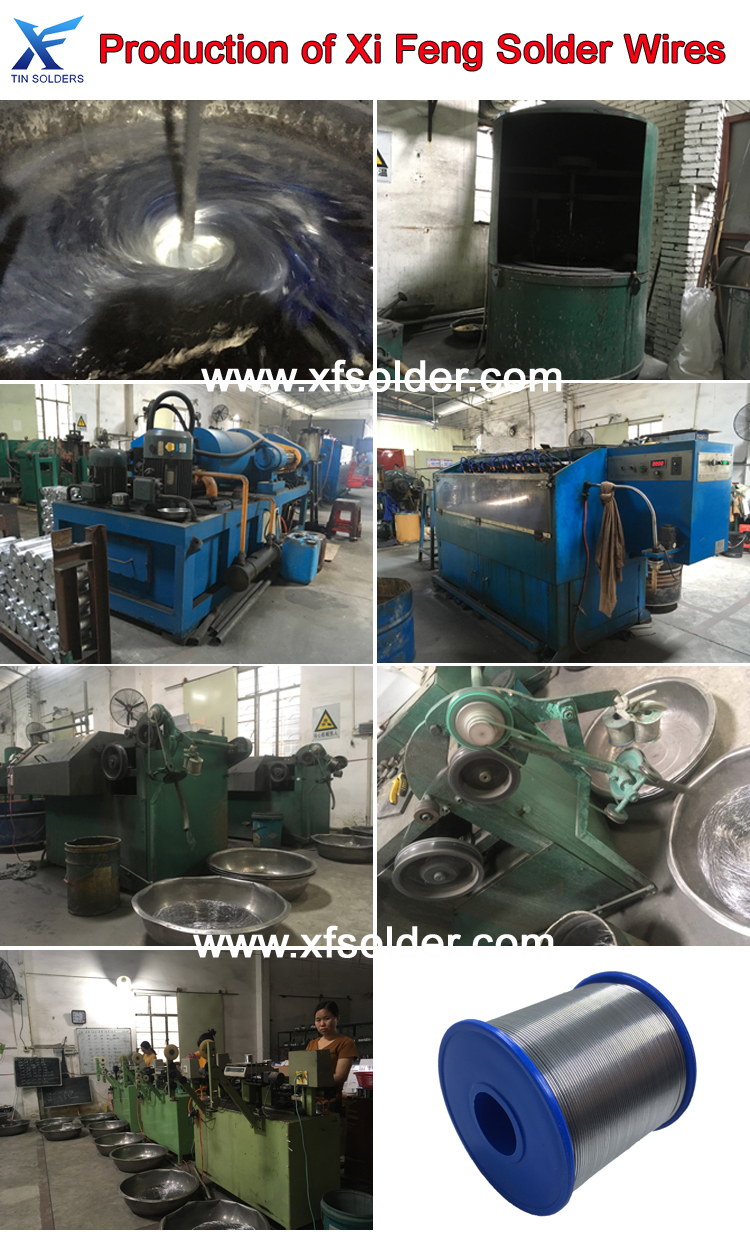 Production of Solder Wire