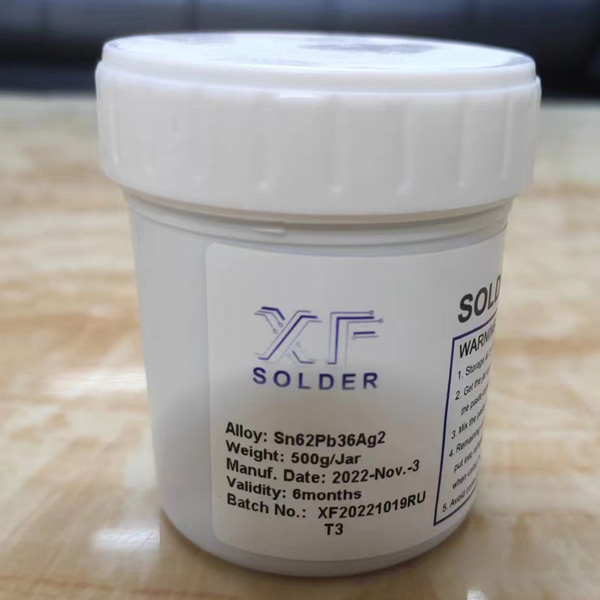 Sn62Pb36Ag2 Jar Solder Paste