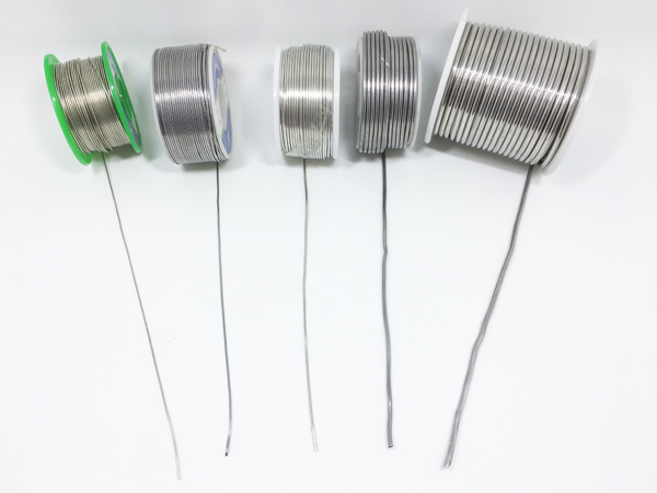 wire diameters of SAC307 solder