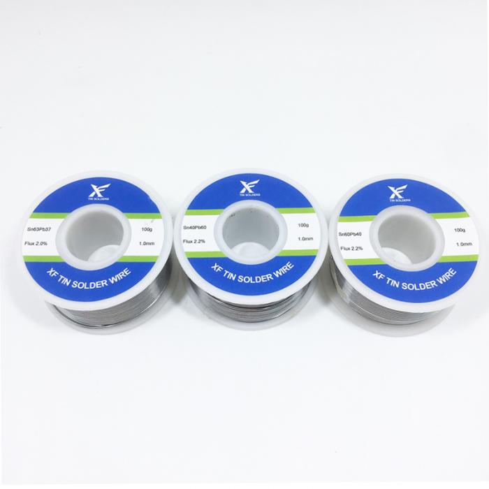 Estaño 63/37 Sn63/Pb37 0.6mm 0.8mm por Rollo 100gr 200gr 250gr 500gr 1000gr en Alambre de China