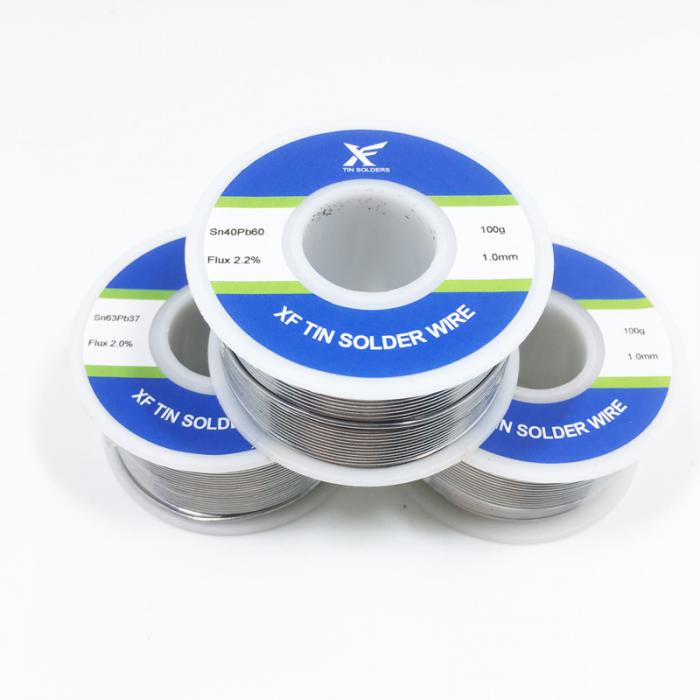 Rollo Estaño 40 y Plomo 60 Sn40/Pb60 de 1 mm 1.2 mm 1.5 mm 1.6 mm 1.8 mm de 0.5 lb de China