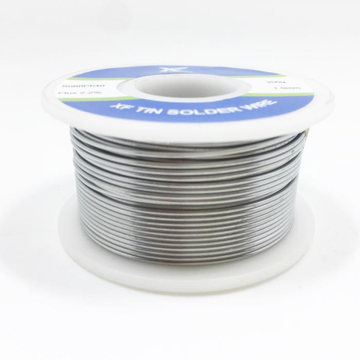 Rollo de Estaño en Alambre 60/40 de 0.9mm y 1/2 Libra para Soldar Placas de Circuito de China