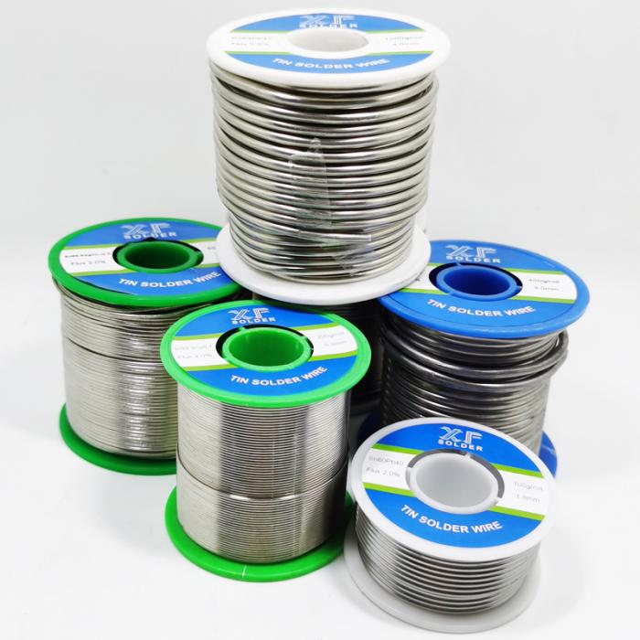 Alambre de Soldadura Electronica Estaño 60 40 1mm con Nucleo de Resina para Montaje en Superficie