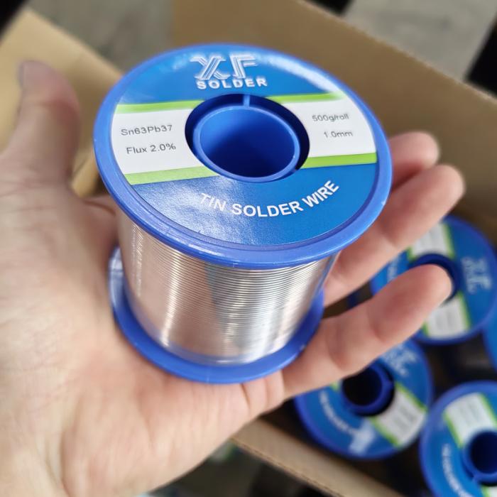 Soldadura Estaño 63 183 ℃ de Bobina de 500 gramos en Alambre de 1mm Para Venta de China