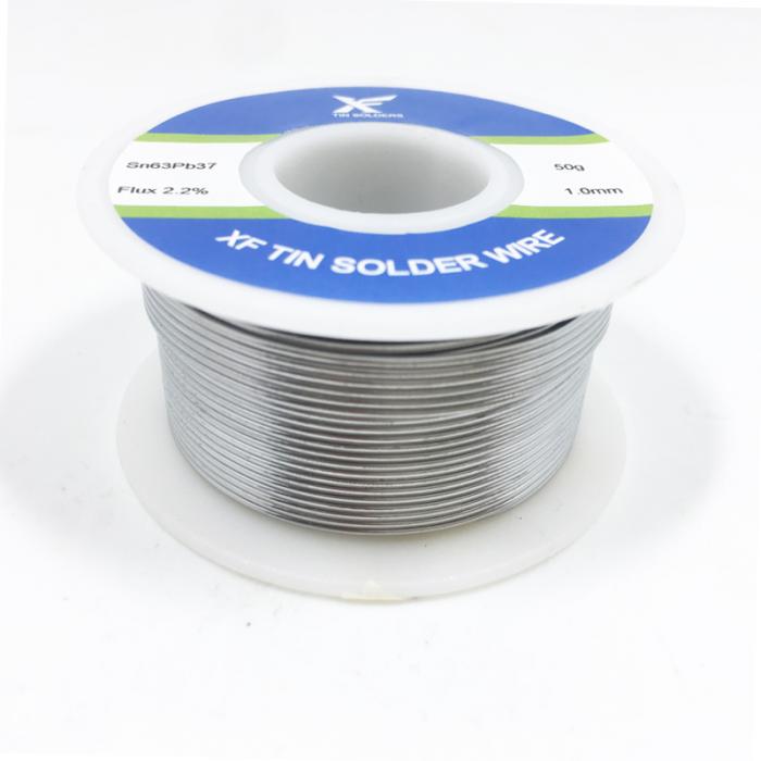Estaño Solder Wire 63/37 0.8mm de Carrete 100gr y 250gr para Aplicación Eléctrica